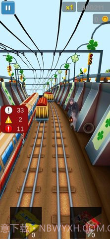 地铁跑酷坤坤金币版本截图1 地铁跑酷坤坤金币版本截图1