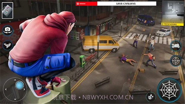 战斗英雄蜘蛛侠3D截图1