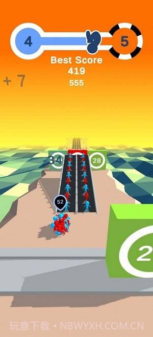 人群滚球Roll Human截图3