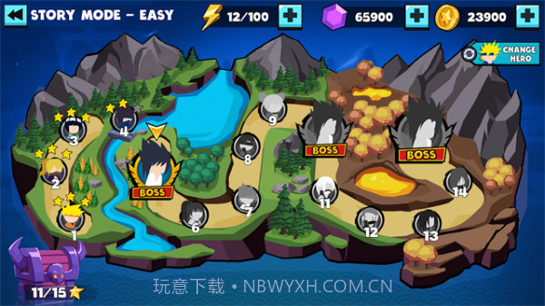 火柴人火影大战最新版截图1 火柴人火影大战最新版截图1