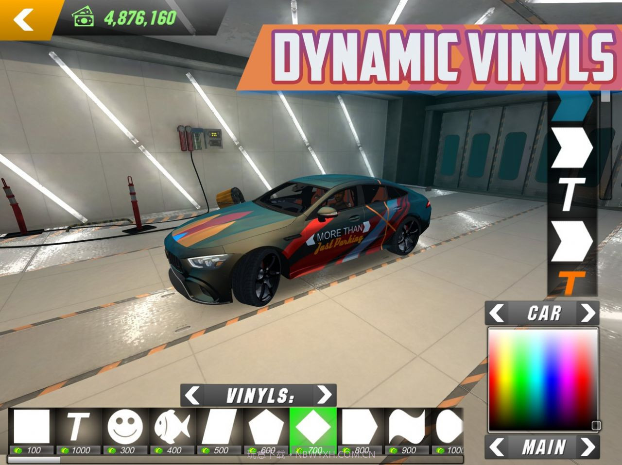 手动挡停车场奥迪rs7模组截图2