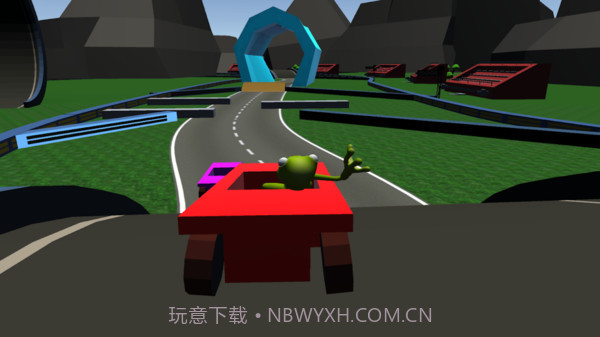 沙雕青蛙坐车截图3