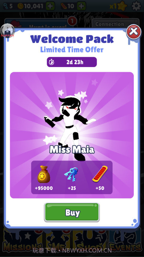 地铁跑酷怪兽5.0截图1 地铁跑酷怪兽5.0截图1