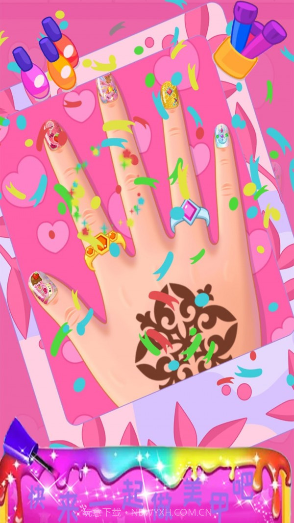 时尚女孩迷你美甲截图5