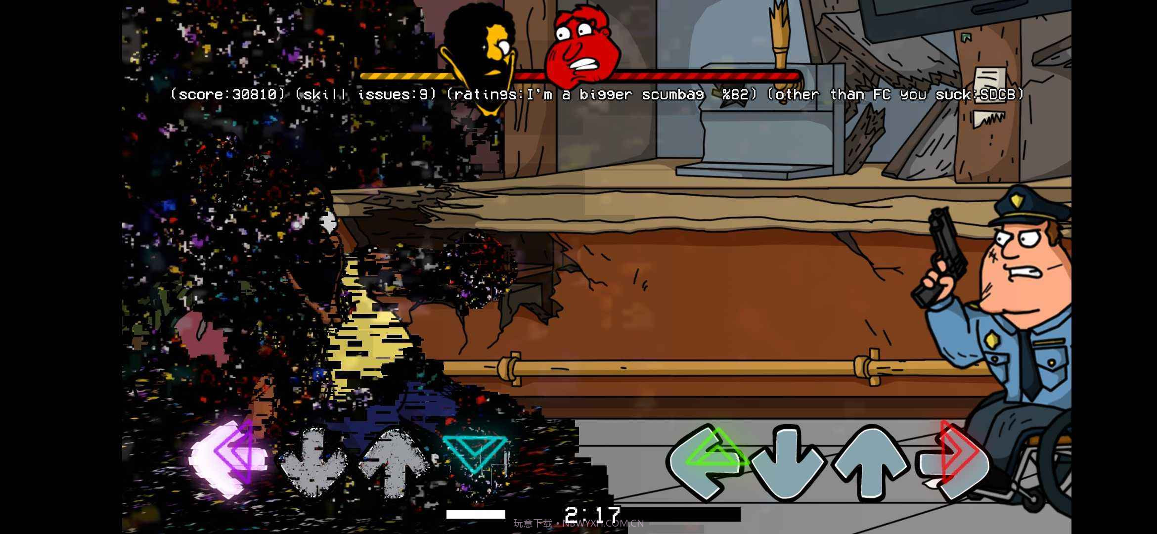 fnf错误化恶搞之家截图2