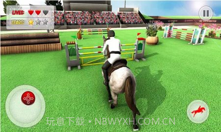 骑马表演跳跃截图2 骑马表演跳跃截图2