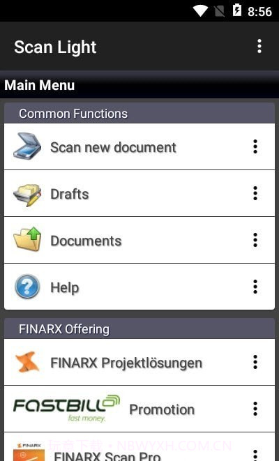 FINARX Scan Light文档扫描截图2 FINARX Scan Light文档扫描截图2