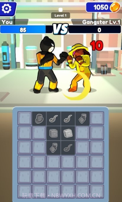 火柴人匹配格斗截图1