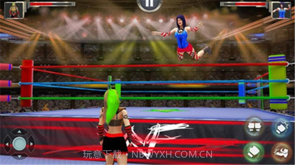 女王摔角革命截图3 女王摔角革命截图3