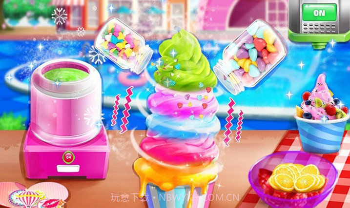 冰淇淋制作商店安卓截图2 冰淇淋制作商店安卓截图2