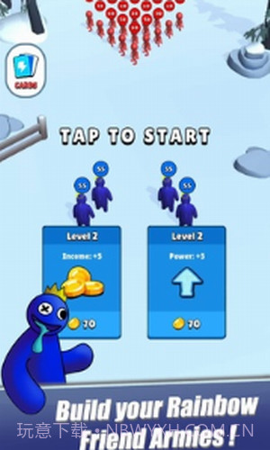 彩虹朋友卡片战截图1 彩虹朋友卡片战截图1