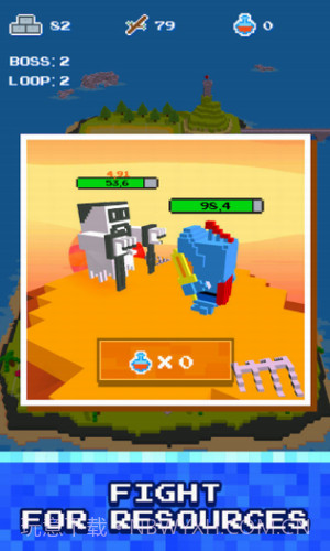 方块岛骑士截图2