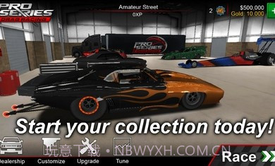 职业阻力赛车截图2