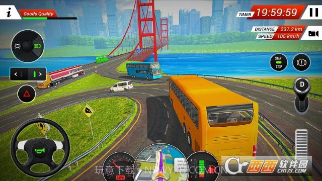 2018公交车驾驶模拟器无限金币版截图1