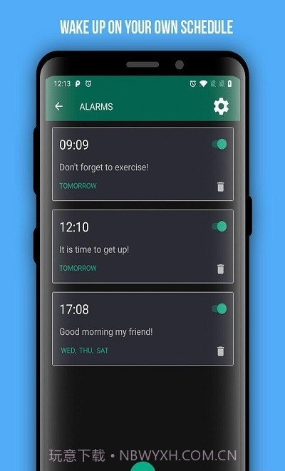 会说话的数字闹钟截图2