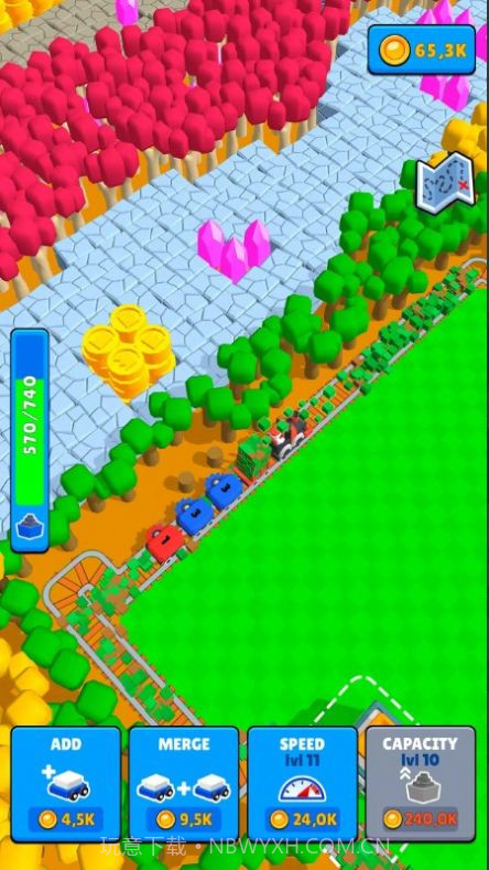 火车矿工闲置铁路截图1 火车矿工闲置铁路截图1