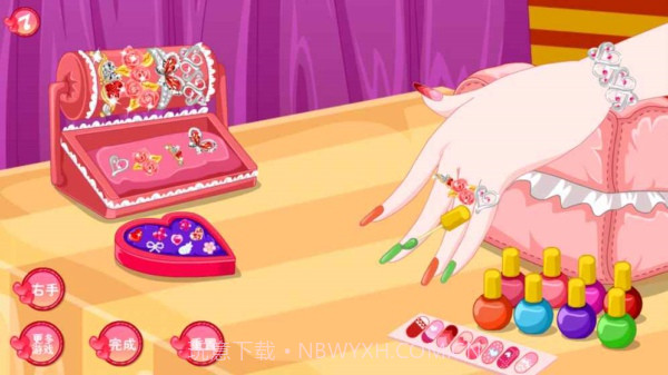 情人节美甲截图1 情人节美甲截图1