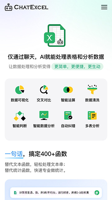 酷表ChatExcel全新版本截图1 酷表ChatExcel全新版本截图1