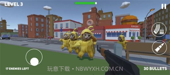 快乐香蕉猫射手攻击截图3