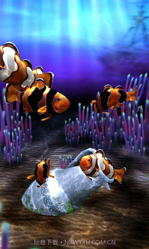 3d水族馆动态壁纸截图5