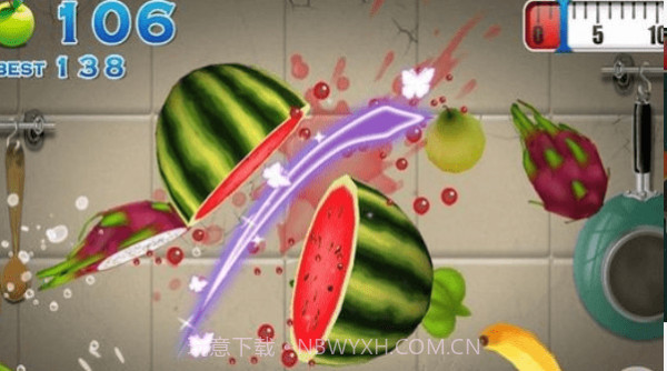 水果斜切截图3 水果斜切截图3