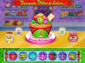圣诞节甜品蛋糕制作截图2