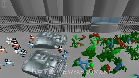 火柴人逃脱僵尸监狱截图1