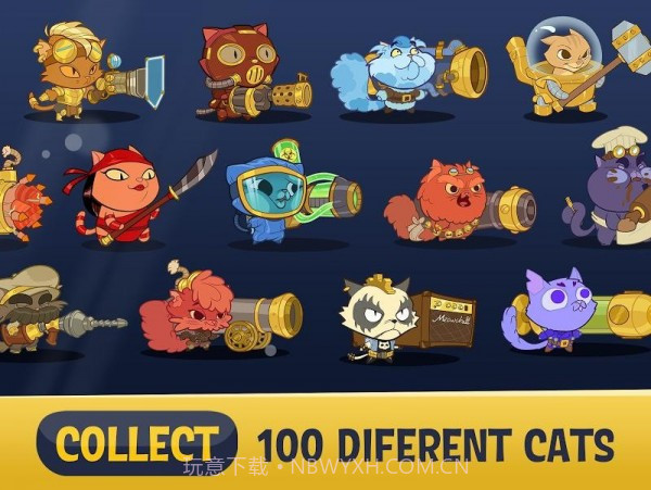 蒸汽猫闲置RPG截图2