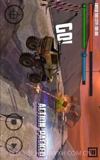 疯狂军用大脚车截图1