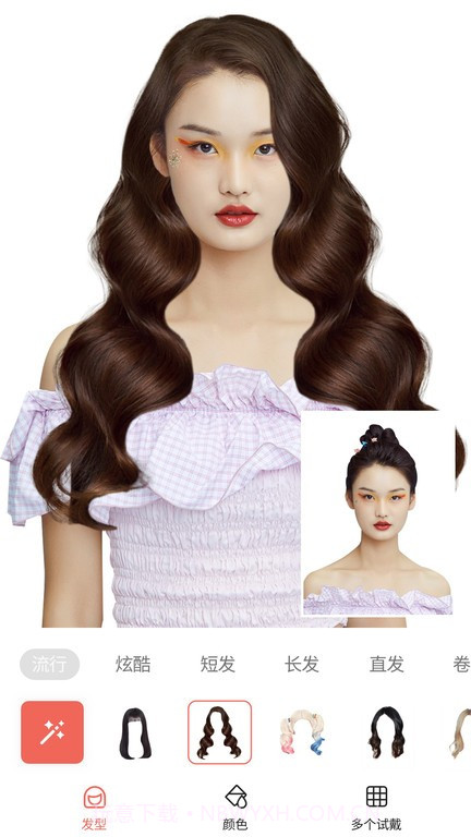 发型测试相机截图1 发型测试相机截图1