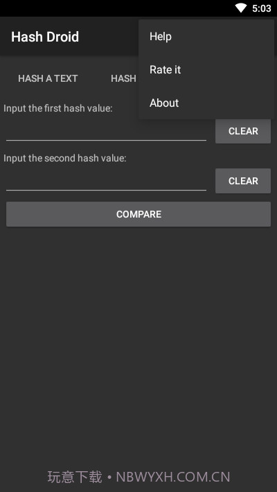 哈希验证Hash Droid截图3 哈希验证Hash Droid截图3