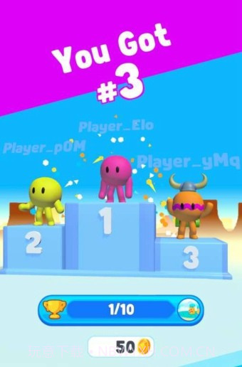 豆豆人淘汰赛截图4 豆豆人淘汰赛截图4