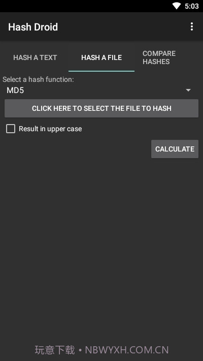 哈希验证Hash Droid截图2 哈希验证Hash Droid截图2