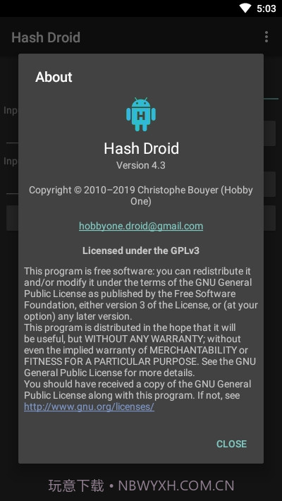 哈希验证Hash Droid截图4 哈希验证Hash Droid截图4