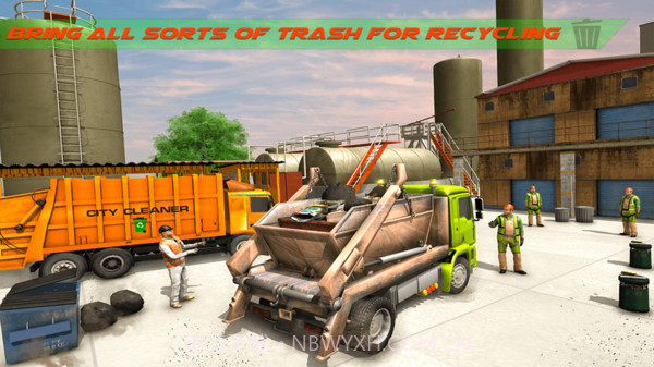 垃圾卡车模拟器2019截图4 垃圾卡车模拟器2019截图4