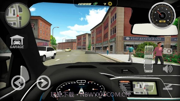 疯狂城市汽车模拟器截图1
