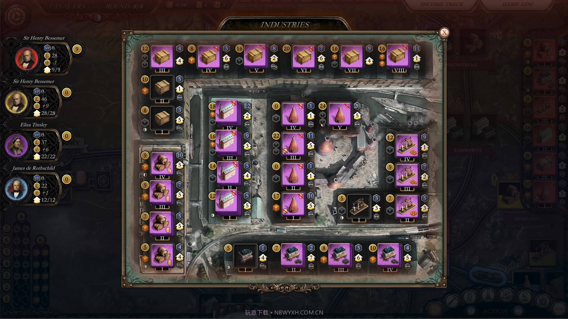 工业革命：伯明翰Brass:Birmingham免费版截图3