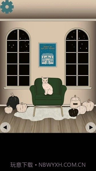 逃脱深夜猫咪屋截图1 逃脱深夜猫咪屋截图1