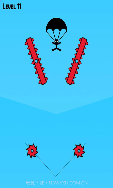 火柴人跳伞救援截图5