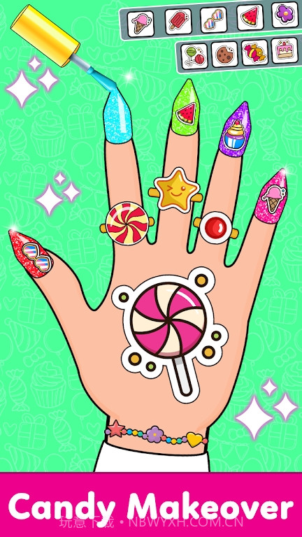 儿童美甲沙龙女孩截图4