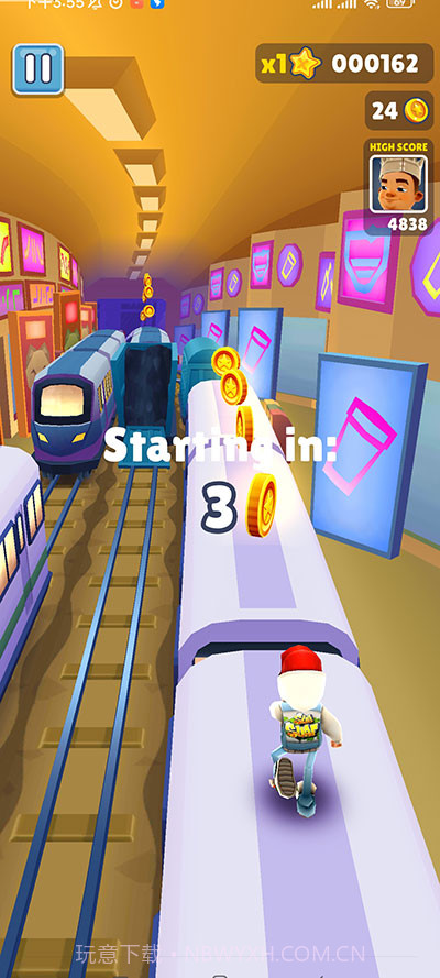 地铁跑酷东京城截图3 地铁跑酷东京城截图3