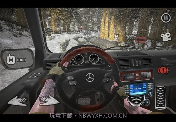 越野雪地模拟截图4