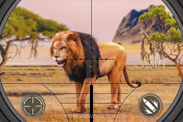 野生动物狩猎丛林动物射击截图2