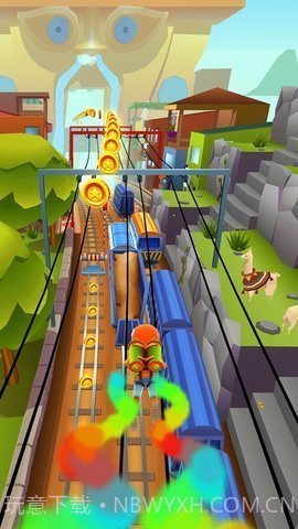 地铁跑酷中文版（Subway Surf）截图2