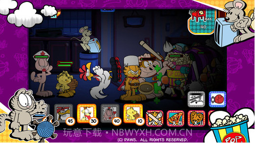 加菲猫总动员:食物大作战正版截图4 加菲猫总动员:食物大作战正版截图4