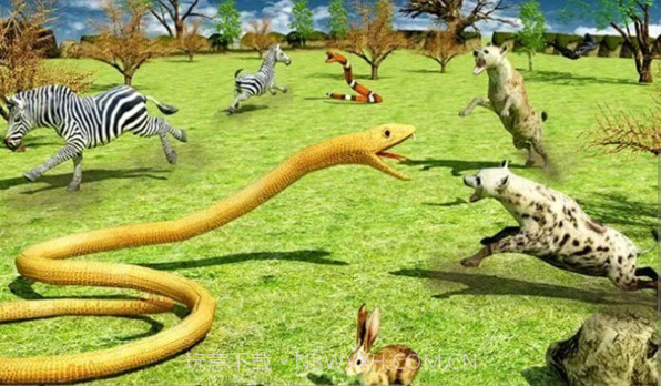 模拟贪吃蛇生存截图2