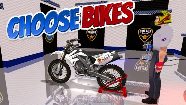 警车骑士3D特技截图3 警车骑士3D特技截图3