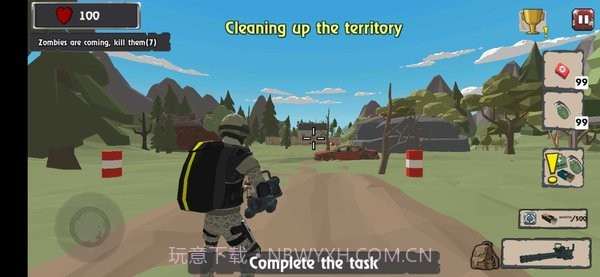 僵尸猎人射手生存截图1
