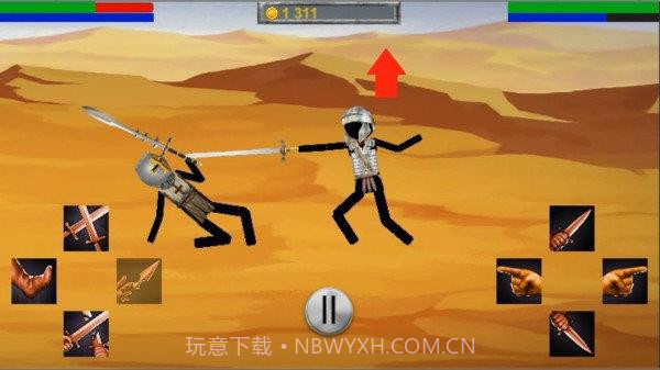 火柴人剑术决斗截图2