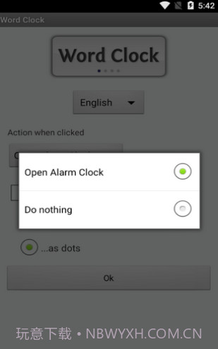 文字云时钟截图2